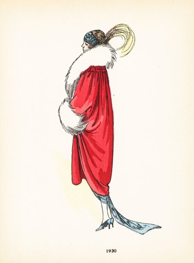 Bayan modası, 1920 by French School