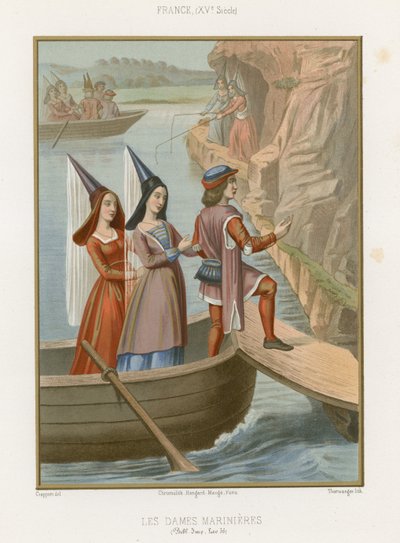Bayan denizciler by French School