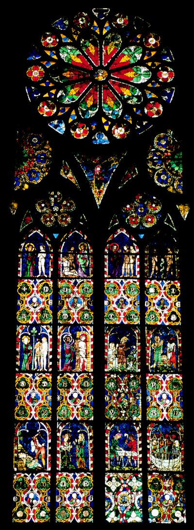 Son Yargı ve Merhamet İşleri, güney neften, c.1325 by French School
