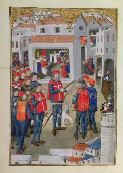 Enlem 6067 fol.33v St. John of Jerusalem Şövalyeleri Rodos