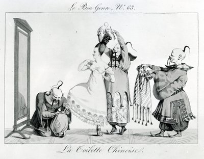Le Bon Tür - Çin Tuvaleti, 1813 by French School