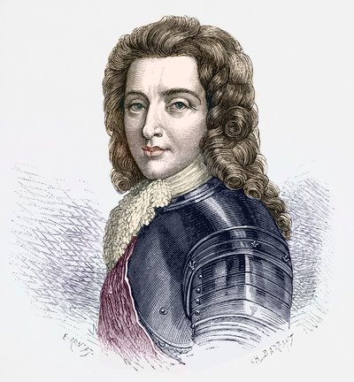 Le Duc du Maine (1670-1736) (daha sonra renklendirme) by French School