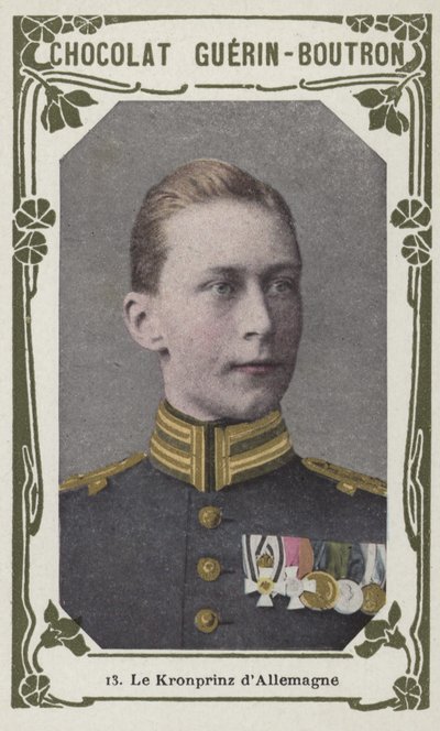 Alman Veliaht Prensi (renkli fotoğraf) by French School