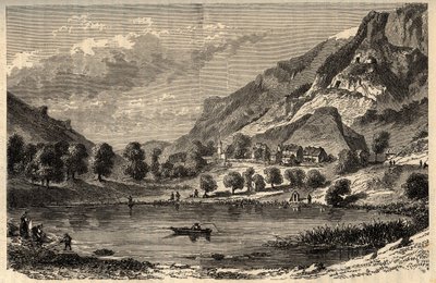 Le Lauzet-Ubaye - Le lac du Lauzet - güneydoğu Fransa