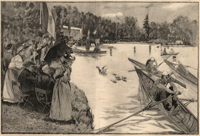 Le Lendit de Paris: grand lac du bois de Boulogne