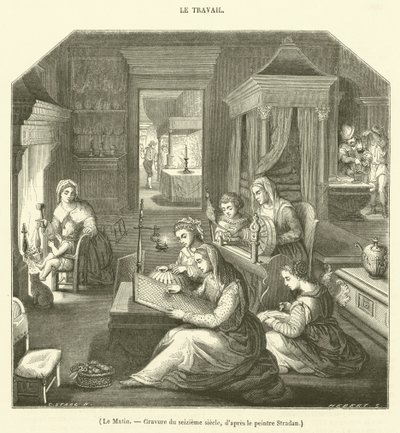 Sabah, Onaltıncı Yüzyıl Gravür (gravür) by French School