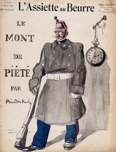 Mont-de-Piété - 06/03/1905 tarihli “Tereyağı tabağı”nda by French School