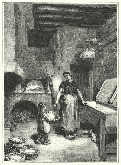Le Pain (gravür) by French School