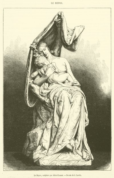Gerisi (gravür) by French School