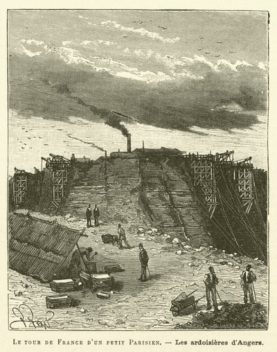 Küçük Bir Parislinin Fransa Turu (gravür) by French School