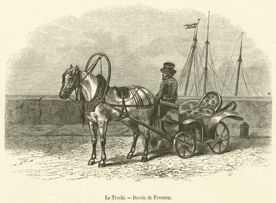 Le Troski (gravür) by French School