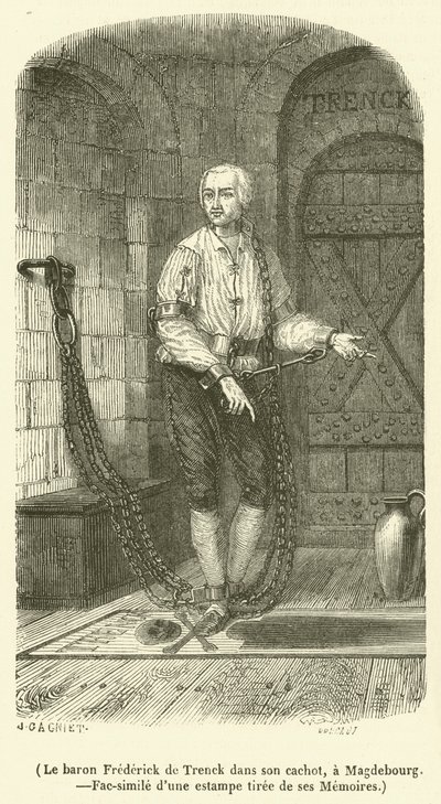 Baron Frederick de Trenck, Magdeburg