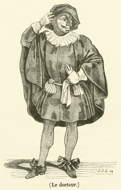 Doktor (gravür) by French School