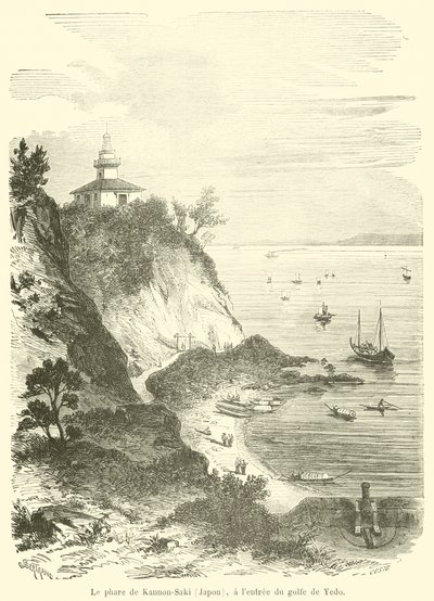Kannon-Saki deniz feneri (Japonya), Yedo Körfezi