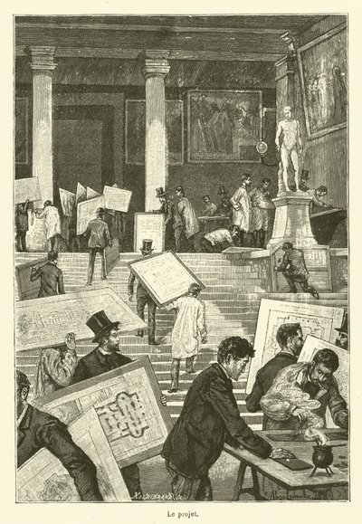Gravür projesi by French School
