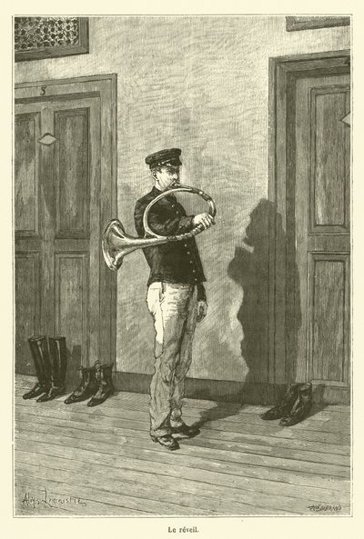 Uyanış (gravür) by French School