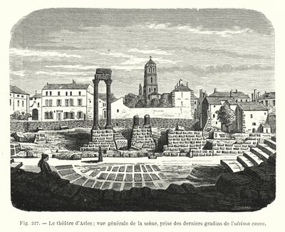 Arles tiyatrosu; ultima cavea