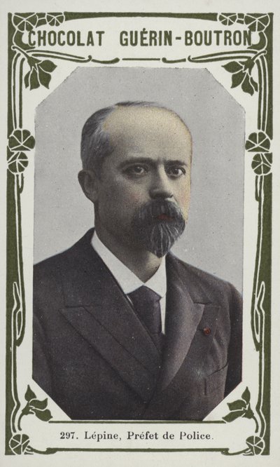 Lepine, Prefet de Police (renkli fotoğraf) by French School
