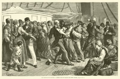 Rus Göçmenler by French School