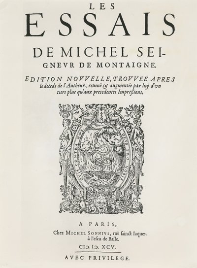 Michel de Montaigne tarafından 