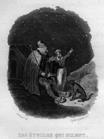 Fransız şair ve söz yazarı Pierre Jean de Beranger (1780-1857) tarafından yazılan “Oeuvres tamamlıyor” (1834) adlı eserinde Chanson de Beranger