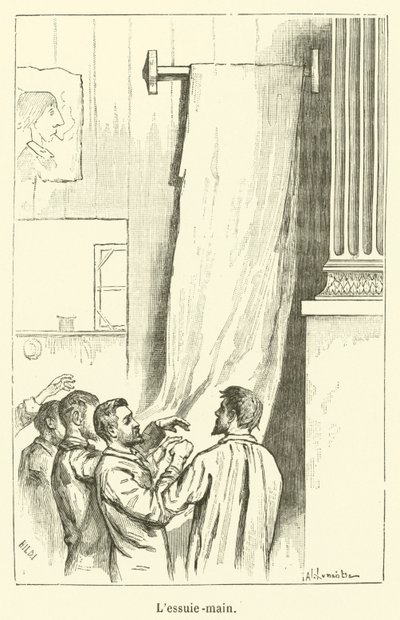 El havlusu (gravür) by French School