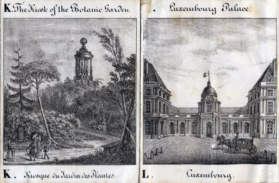 Jardin des Plantes ve L Palais du Luxembourg