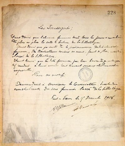 Kadınların Sorbonne Kütüphanesi