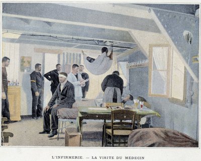 Revir - Doktor ziyareti - “”Askeri albümde - Donanma: Gemide Yaşam”” by French School