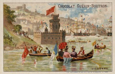 Lizbon (kromolitho) by French School