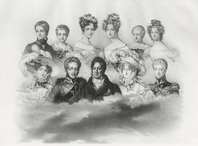 Louis-Philippe I ve ailesi 1830
