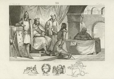 Louis II, İtalya Kralı ve Kutsal Roma İmparatoru by French School