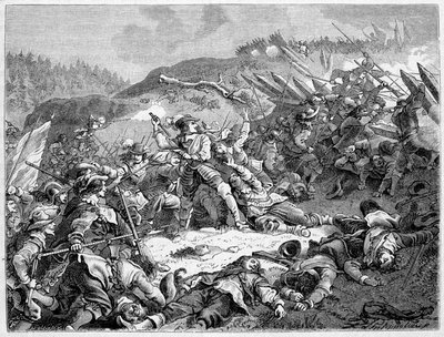 Bourbon Kralı II. Louis, Conde Prensi (Bourbon-Conde) (Grand Conde) (1621-1686) Fribourg Savaşı