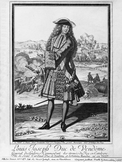 Louis Joseph de Bourbon, Vendome Dükü, Büyük Vendome olarak bilinir by French School