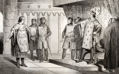 Louis VIII (1187-1226) Aslan düşmanı İngiltere Henry III