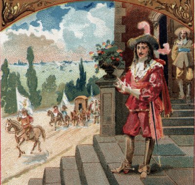 Louis XIII (1601-1643) 5 Haziran gecesini geçirdi. by French School