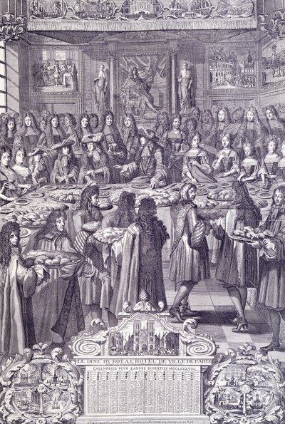 Louis XIV, halkının sevgisi ve sevinci, Almanacco