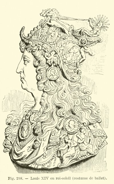 Fransa Kralı XIV.Louis by French School