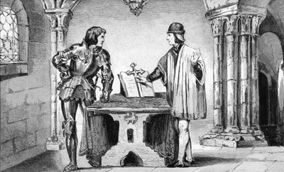 Louis XI (1423-83) Colart tarafından yayınlanan 