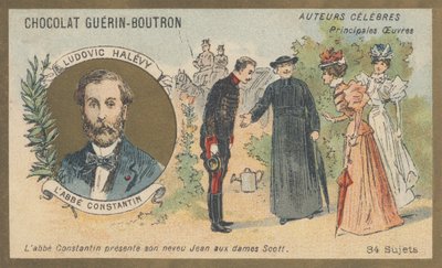Ludovic Halevy (1834-1908), oyun yazarı, operet ve opera libretto yazarı ve Fransız romancı, “L