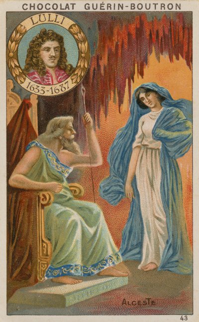 Luli, Alceste by French School