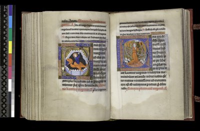 MS 300 f.206v-207r, St Margaret