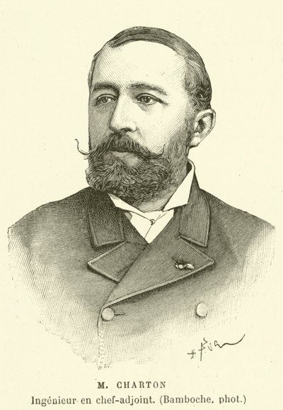 M Charton, Baş Mühendis Yardımcısı (gravür) by French School