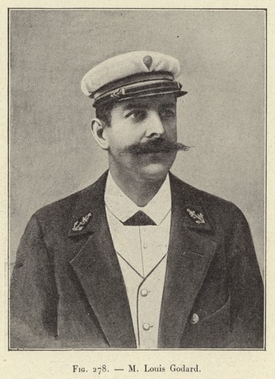 M Louis Godard (gravür) by French School
