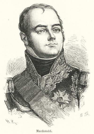 Macdonald (gravür) by French School