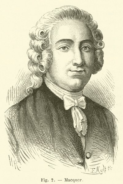 Macquer (gravür) by French School
