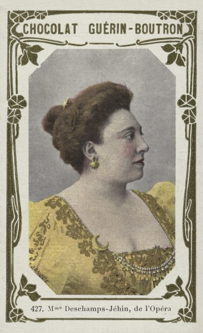 Madame Deschamps-Jehin, lOpera tarafından (renkli fotoğraf) by French School