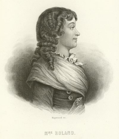 Madam Roland by French School