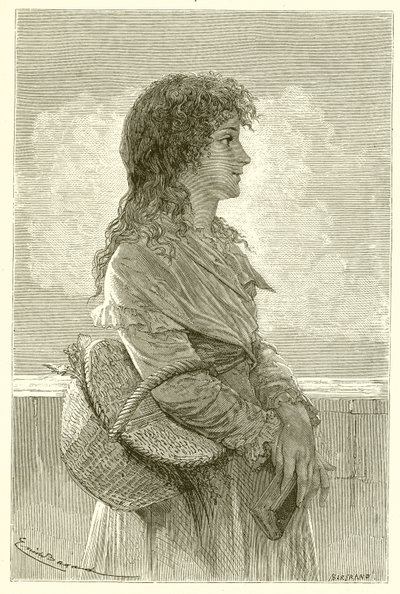 Madam Roland çocukluğunda by French School