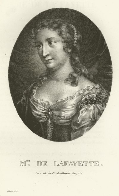 Madam de Lafayette by French School